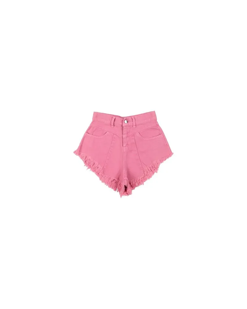 HINNOMINATE HOSEN & RÖCKE - Jeansshortsauf YOOX.COM Rosa