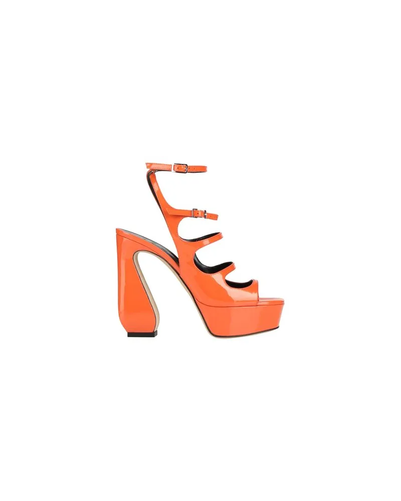 Sergio Rossi SCHUHE - Sandalenauf YOOX.COM Orange