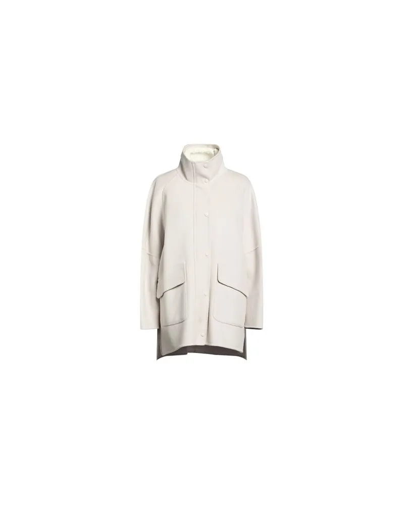 Paltò FABBRICA - JACKEN & MÄNTEL - Mäntelauf YOOX.COM Hellgrau