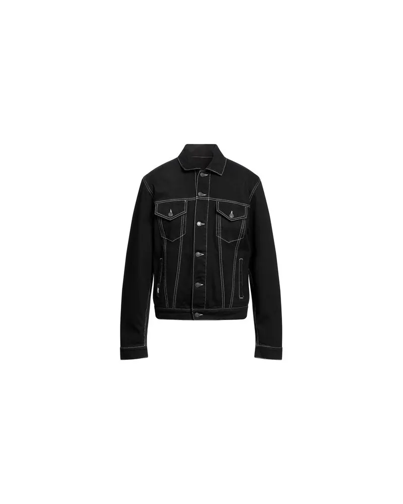 MSGM JACKEN & MÄNTEL - Jeansjacken/Mäntelauf YOOX.COM Schwarz
