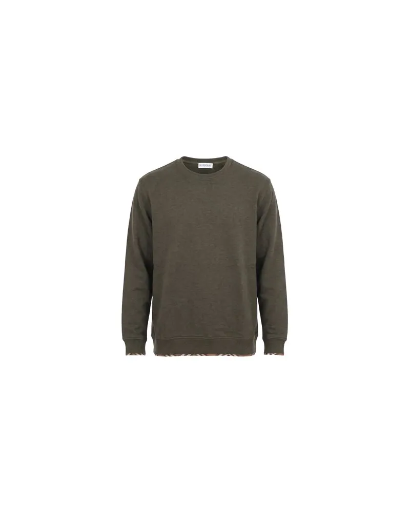 Burberry TOPS - Sweatshirtsauf YOOX.COM Militärgrün
