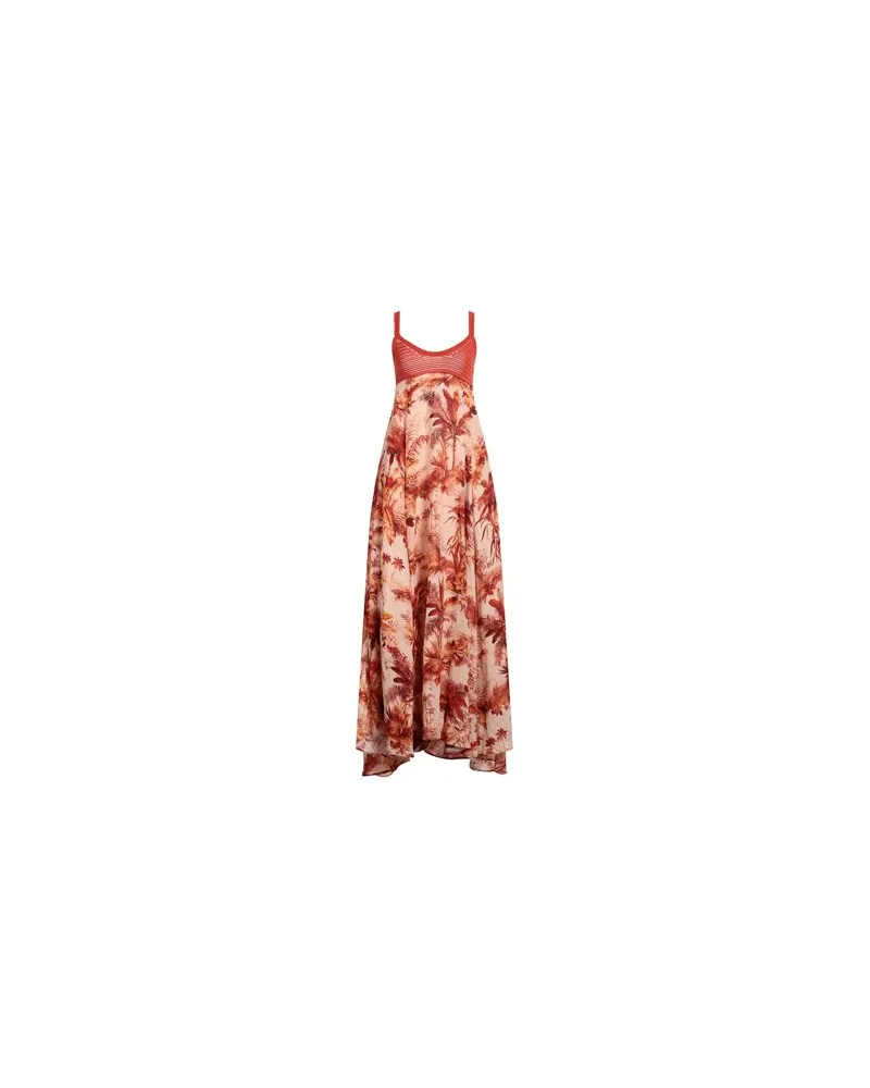 Alanui KLEIDER - Maxi-Kleiderauf YOOX.COM Orange