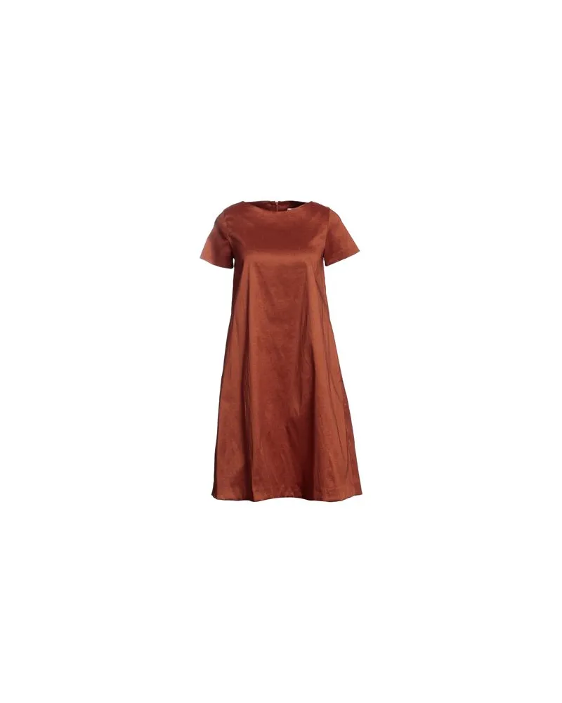 ROSSOPURO KLEIDER - Mini-Kleiderauf YOOX.COM Rostrot