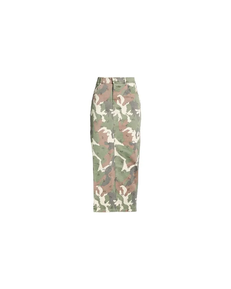 Motel HOSEN & RÖCKE - Jeansröckeauf YOOX.COM Militärgrün