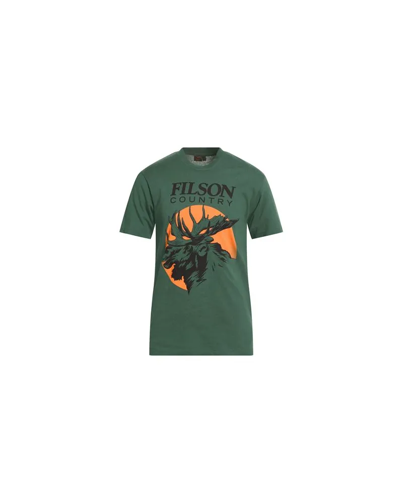 Filson TOPS - T-shirtsauf YOOX.COM Dunkelgrün