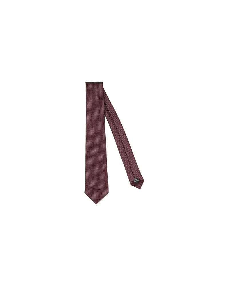 Emporio Armani ACCESSOIRES - Krawatten & Fliegenauf YOOX.COM Bordeaux