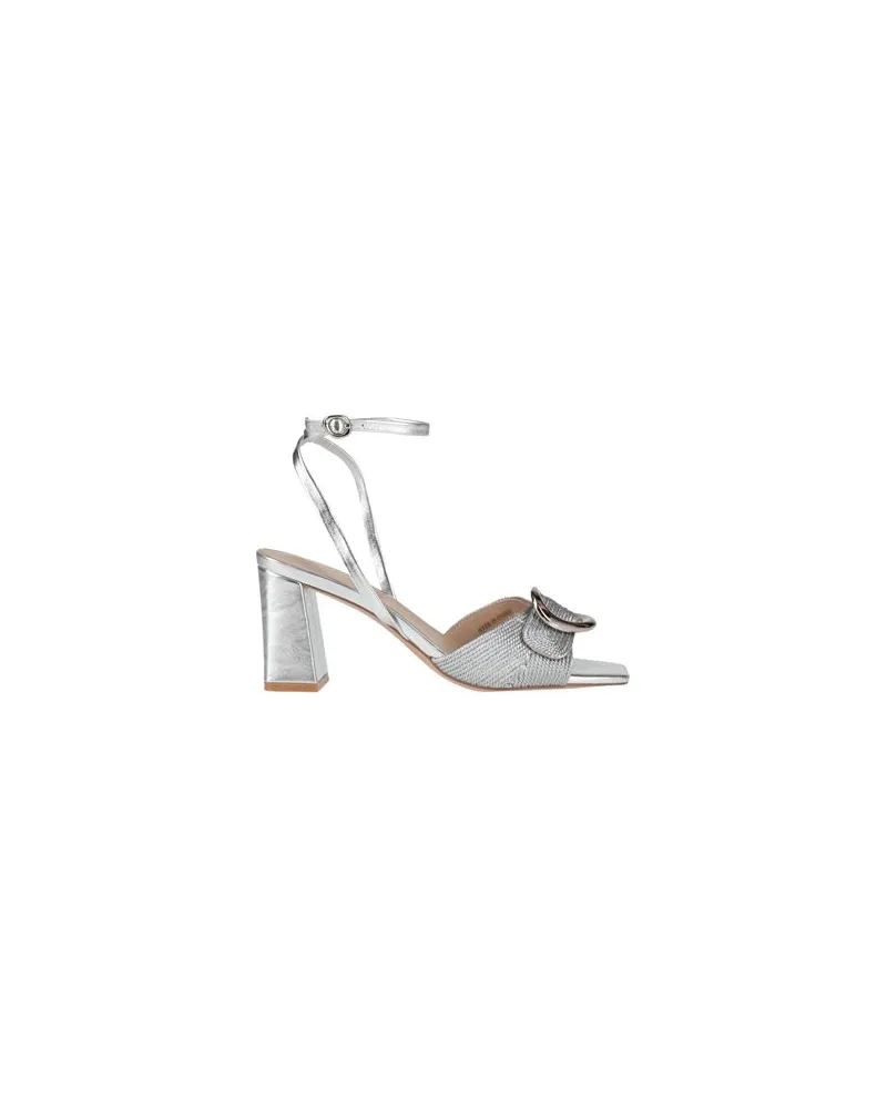 CAFèNOIR  SCHUHE - Sandalenauf YOOX.COM Silber