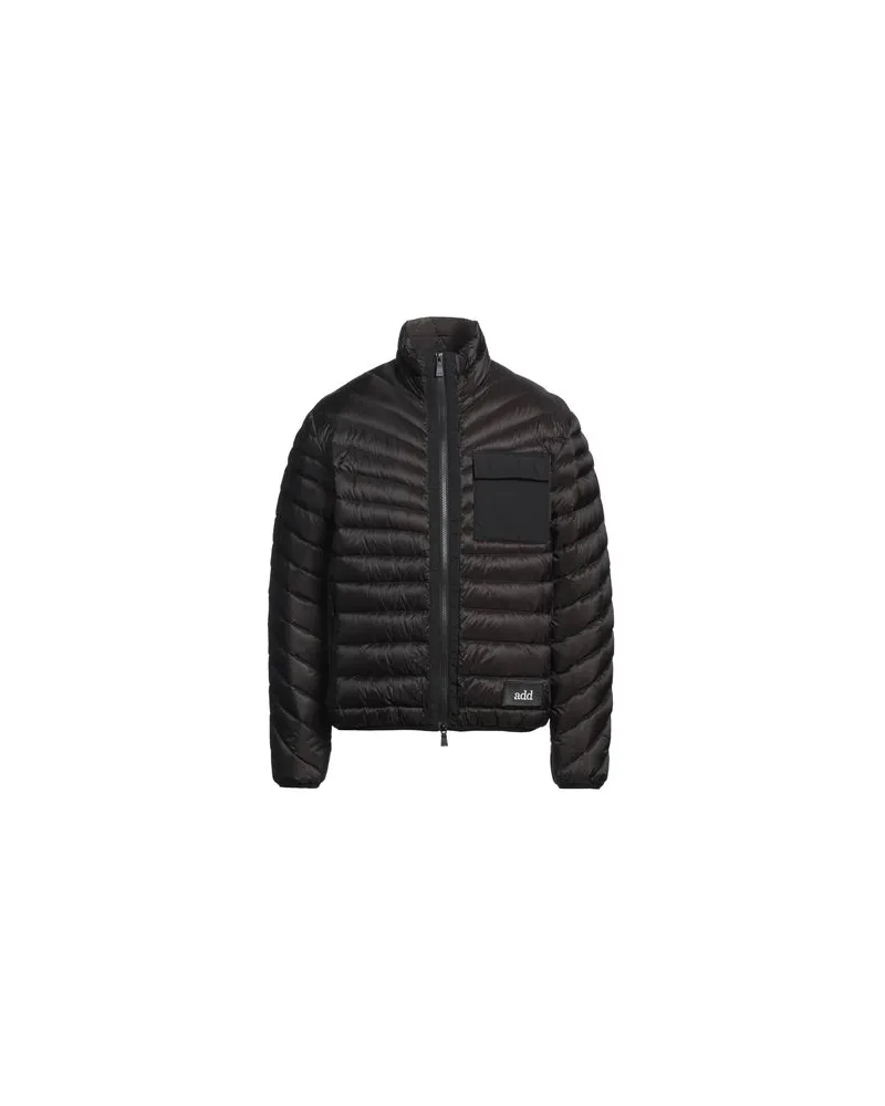 ADD JACKEN & MÄNTEL - Pufferjacken & Daunenjackenauf YOOX.COM Schwarz