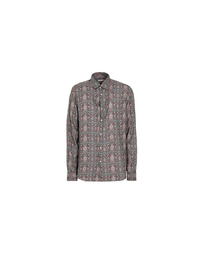 8 by Yoox REGULAR FIT SHIRT - TOPS - Hemdenauf YOOX.COM Schwarz