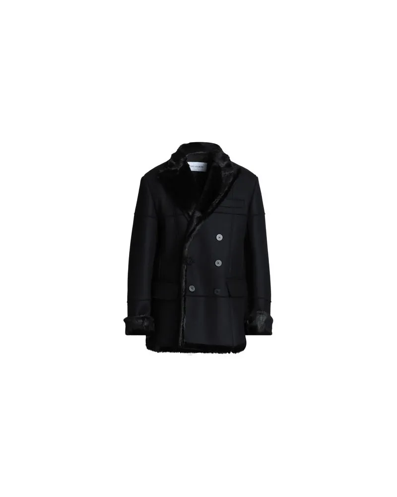 Trussardi JACKEN & MÄNTEL - Mäntelauf YOOX.COM Schwarz