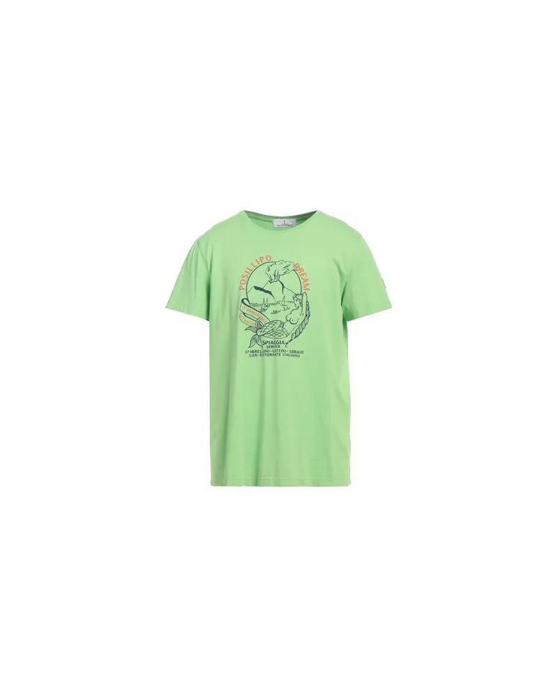 Cooperativa Pescatori Posillipo TOPS - T-shirtsauf YOOX.COM Limettengrün