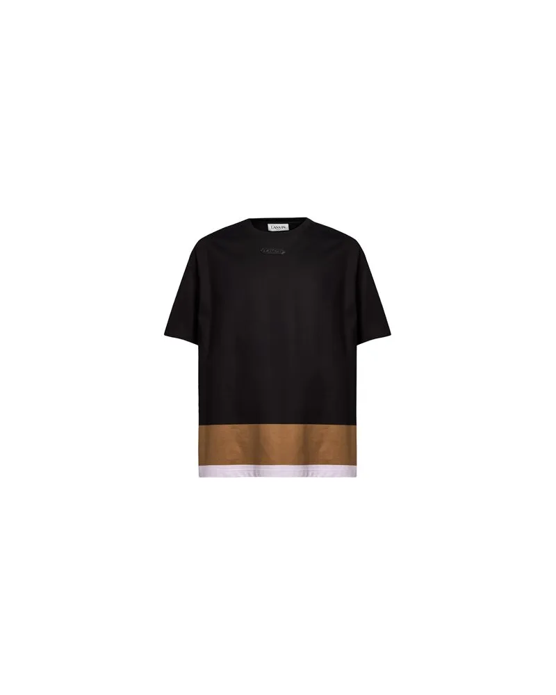 Lanvin TOPS - T-shirtsauf YOOX.COM Schwarz