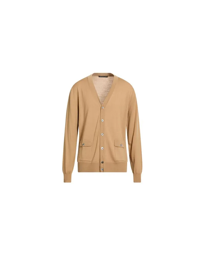 Low Brand STRICKWAREN - Strickjackenauf YOOX.COM Kamel