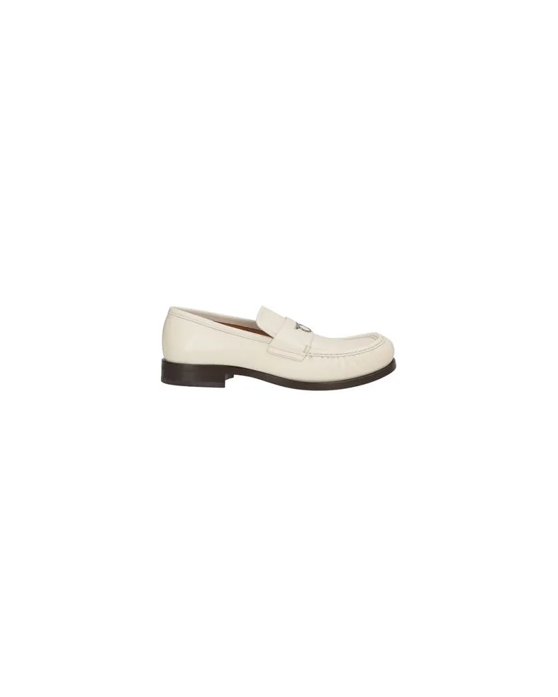 Ferragamo SCHUHE - Mokassinsauf YOOX.COM Cremeweiß