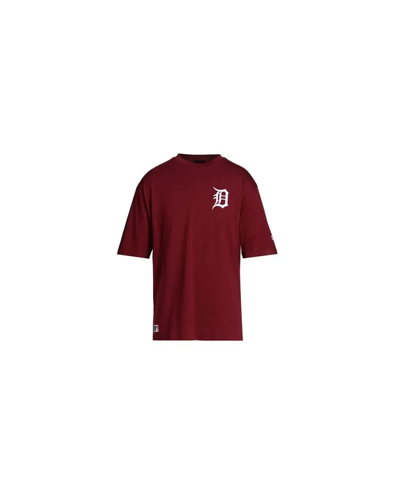 New Era LEAGUE ESSNTLS LC OS TEE DETTIG    - LEAGUE ESSNTLS LC OS TEE DETTIG - TOPS - T-shirtsauf YOOX.COM Bordeaux