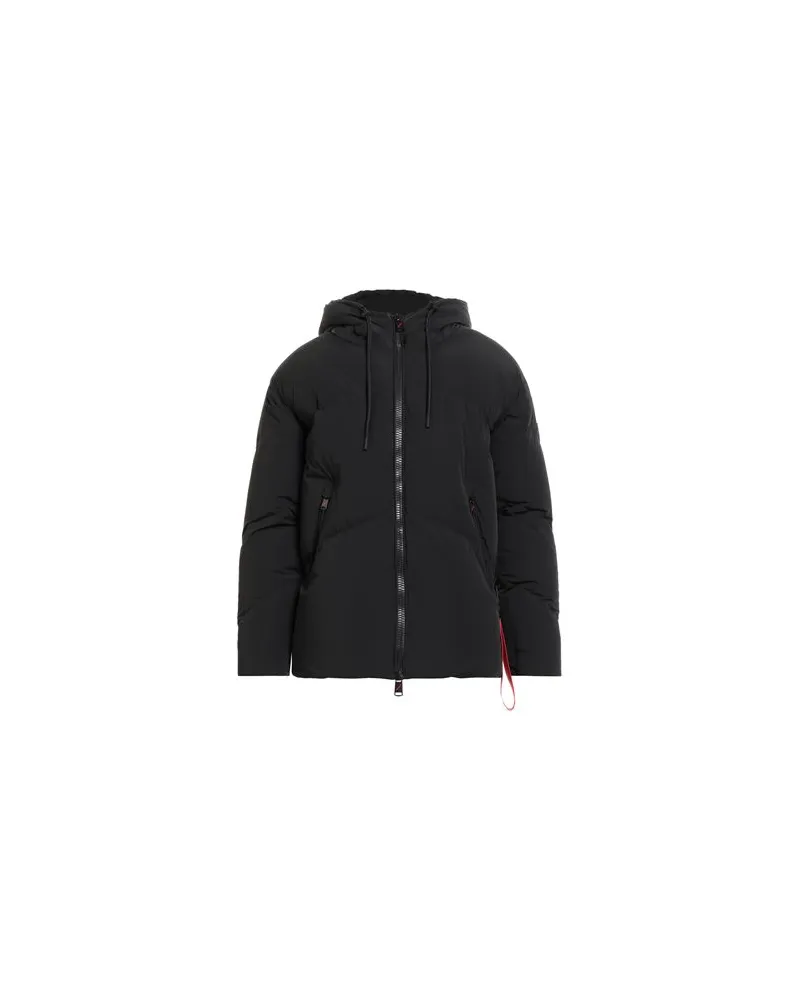 AFTER/LABEL JACKEN & MÄNTEL - Pufferjacken & Daunenjackenauf YOOX.COM Schwarz