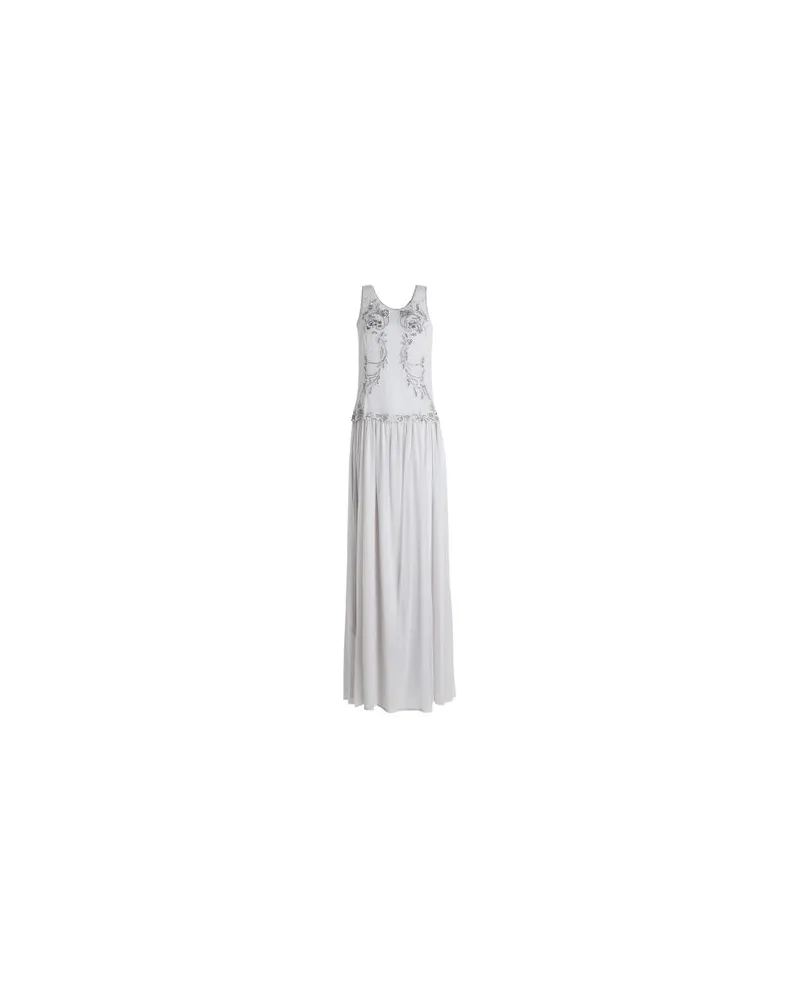 Twin-Set KLEIDER - Maxi-Kleiderauf YOOX.COM Hellgrau