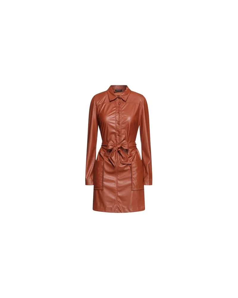 CRISTINAEFFE KLEIDER - Mini-Kleiderauf YOOX.COM Braun