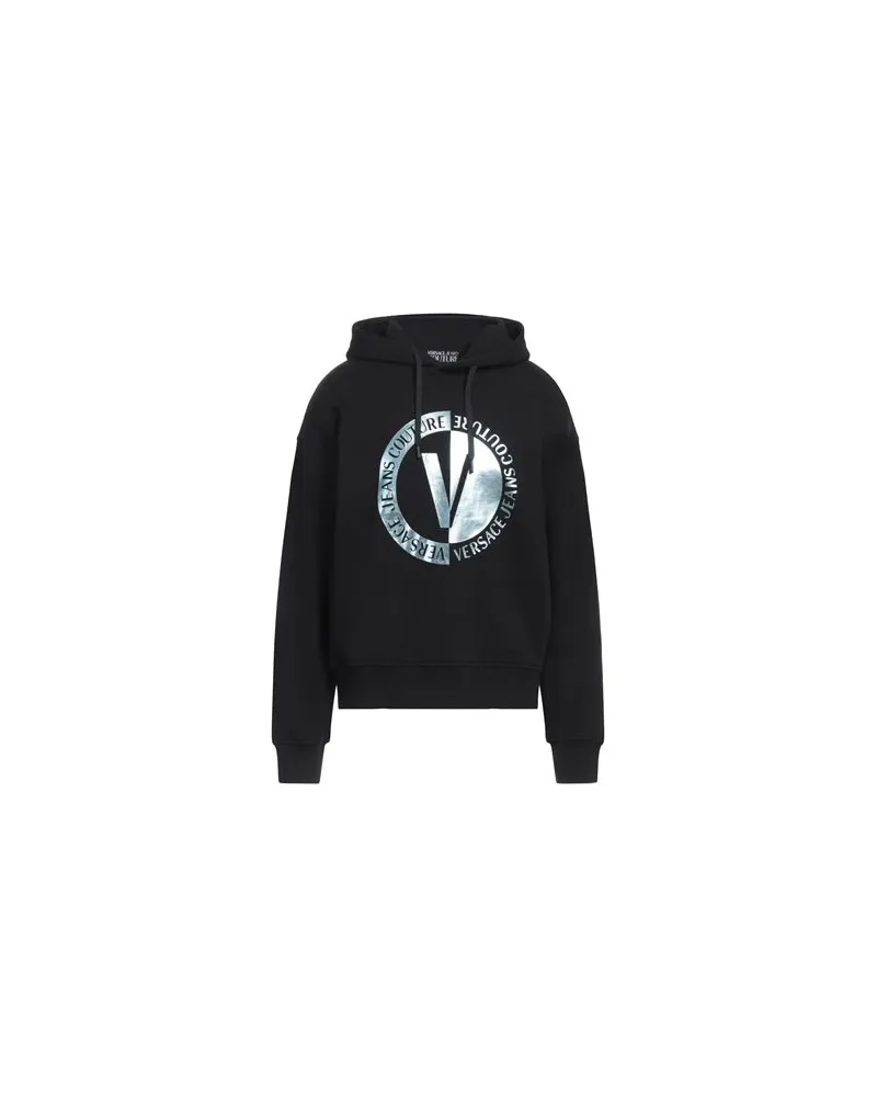 Versace Jeans TOPS - Sweatshirtsauf YOOX.COM Schwarz