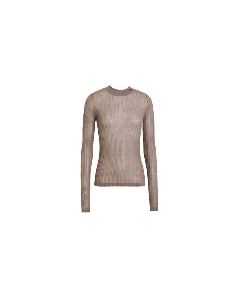 Calvin Klein STRICKWAREN - Rollkragenpulloverauf YOOX.COM Khaki
