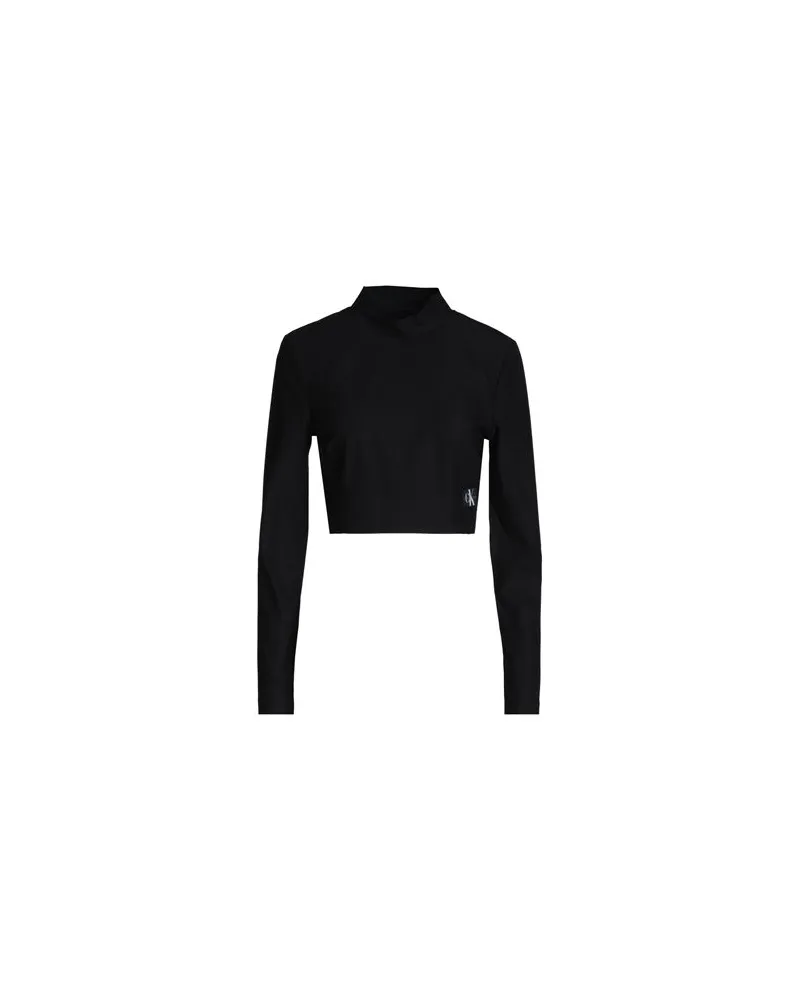 Calvin Klein TOPS - T-shirtsauf YOOX.COM Schwarz
