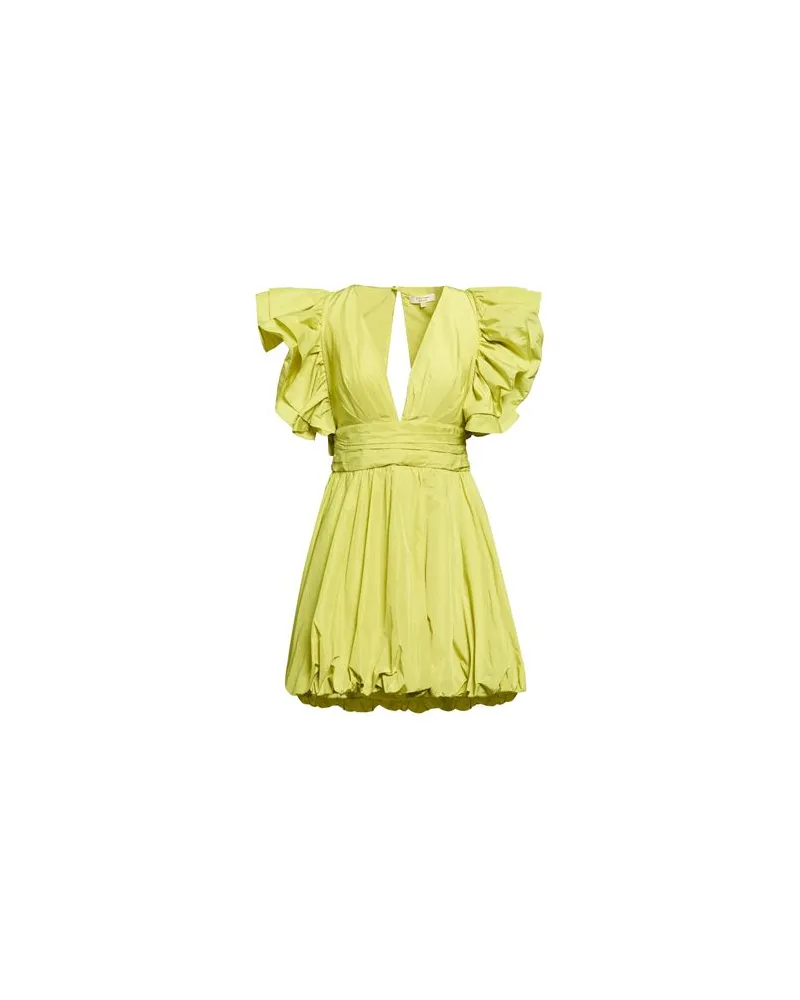 BABYLON KLEIDER - Mini-Kleiderauf YOOX.COM Limettengrün
