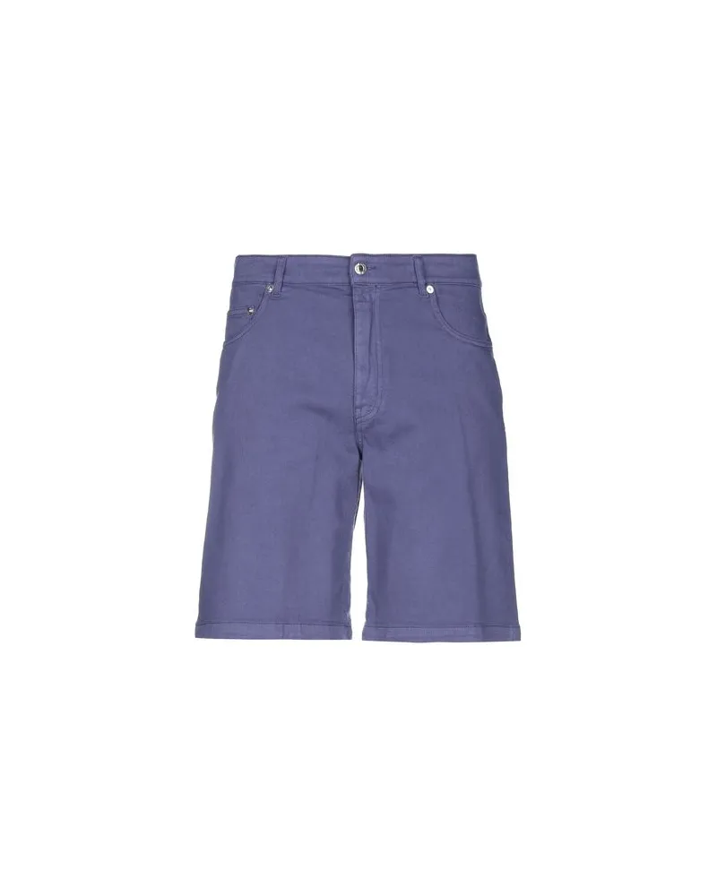 Moschino HOSEN & RÖCKE - Jeansshortsauf YOOX.COM Blaugrau
