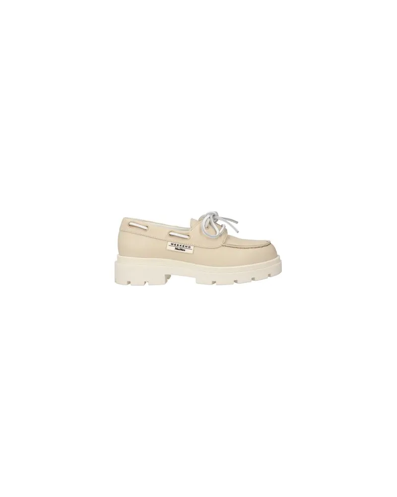 Max Mara SCHUHE - Mokassinsauf YOOX.COM Elfenbein