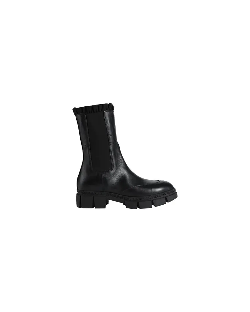 Karl Lagerfeld ARIA LONG GORE RUFFLE BT  - SCHUHE - Stiefelettenauf YOOX.COM Schwarz