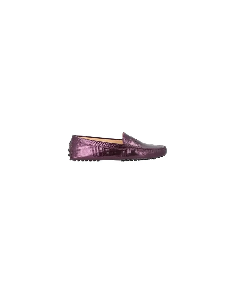 TOD'S SCHUHE - Mokassinsauf YOOX.COM Pflaume