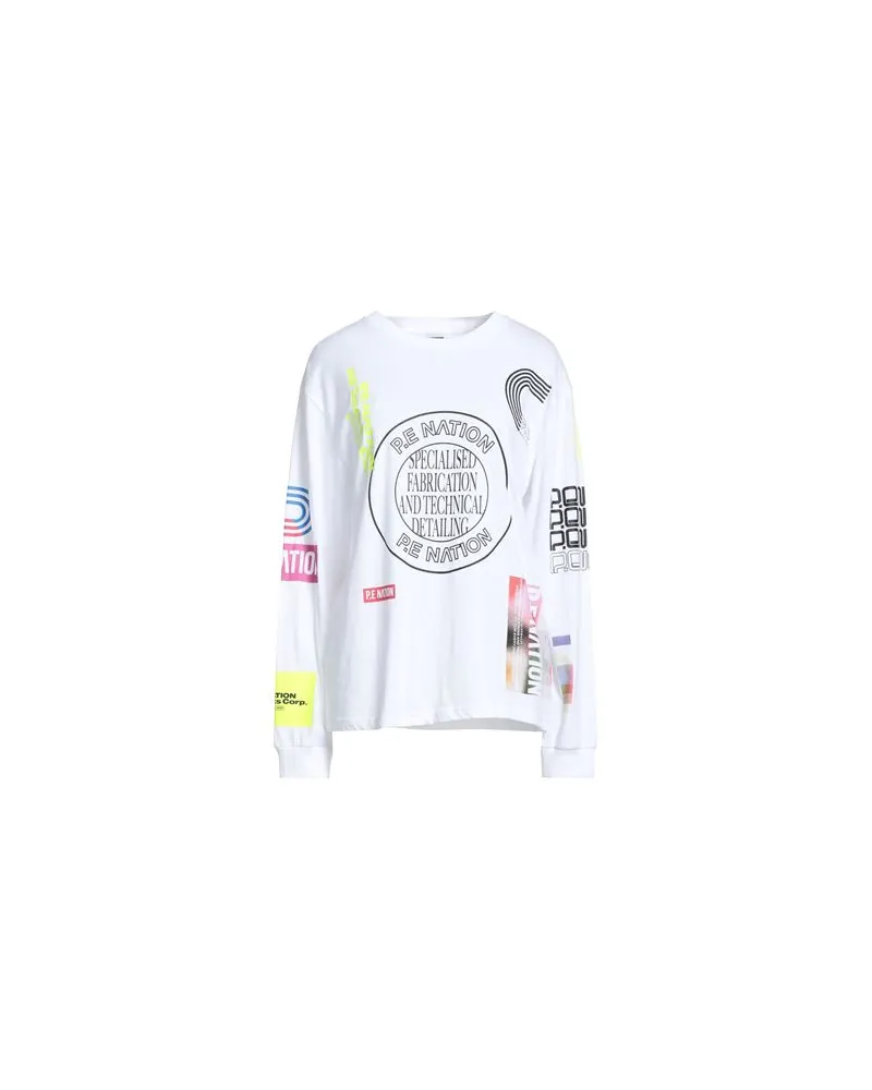 P.E. NATION TOPS - T-shirtsauf YOOX.COM Weiß