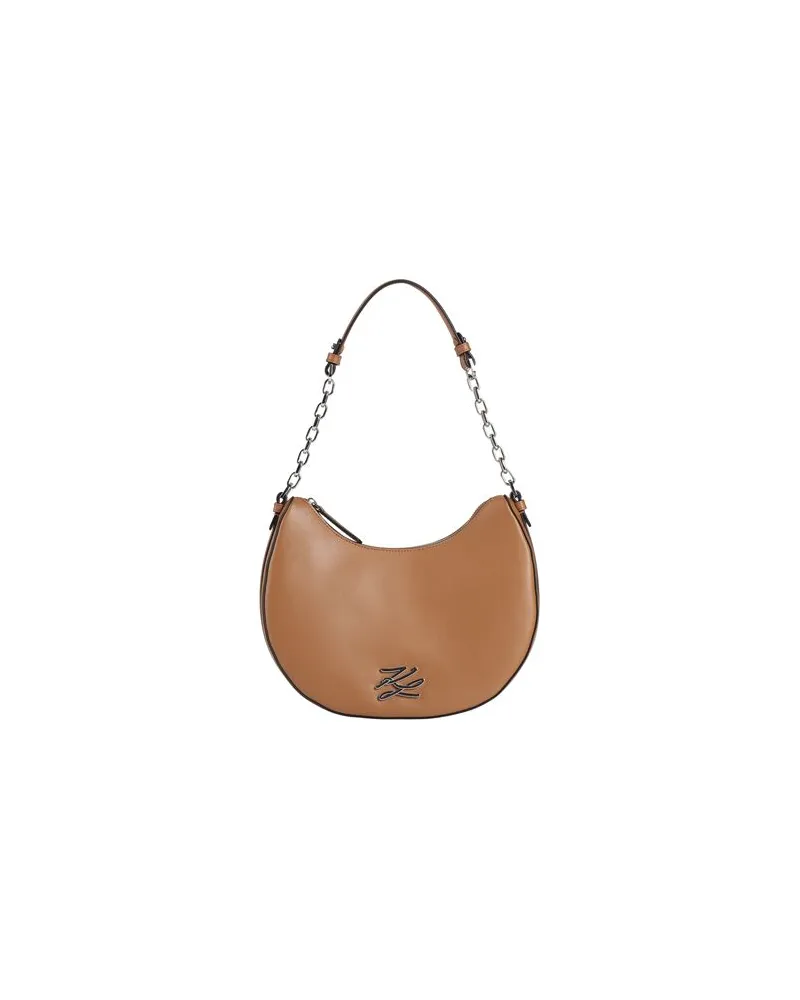 Karl Lagerfeld TASCHEN - Schultertaschenauf YOOX.COM Hellbraun