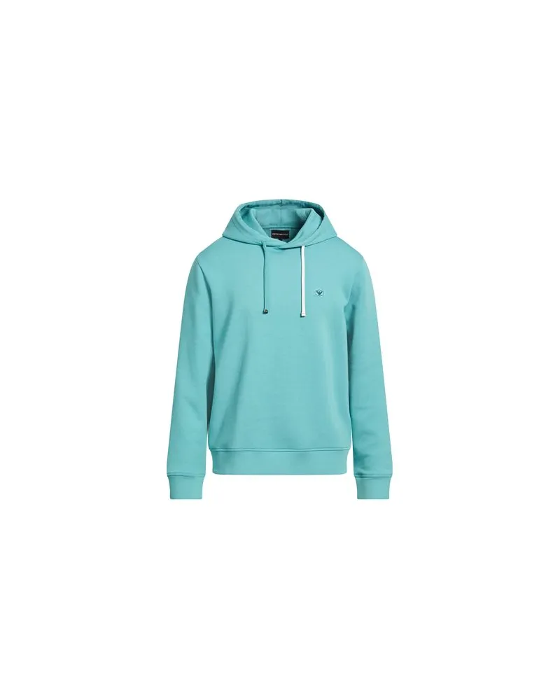Emporio Armani TOPS - Sweatshirtsauf YOOX.COM Tūrkis