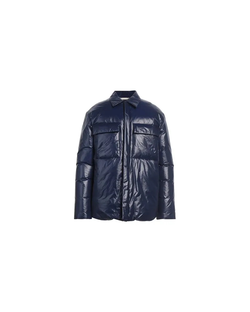 Jil Sander JACKEN & MÄNTEL - Pufferjacken & Daunenjackenauf YOOX.COM Blau