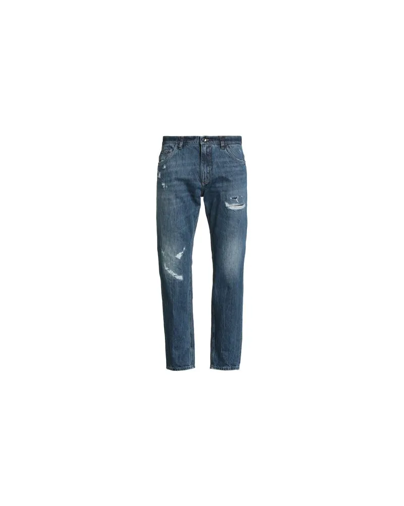 Dolce & Gabbana HOSEN & RÖCKE - Jeanshosenauf YOOX.COM Blau