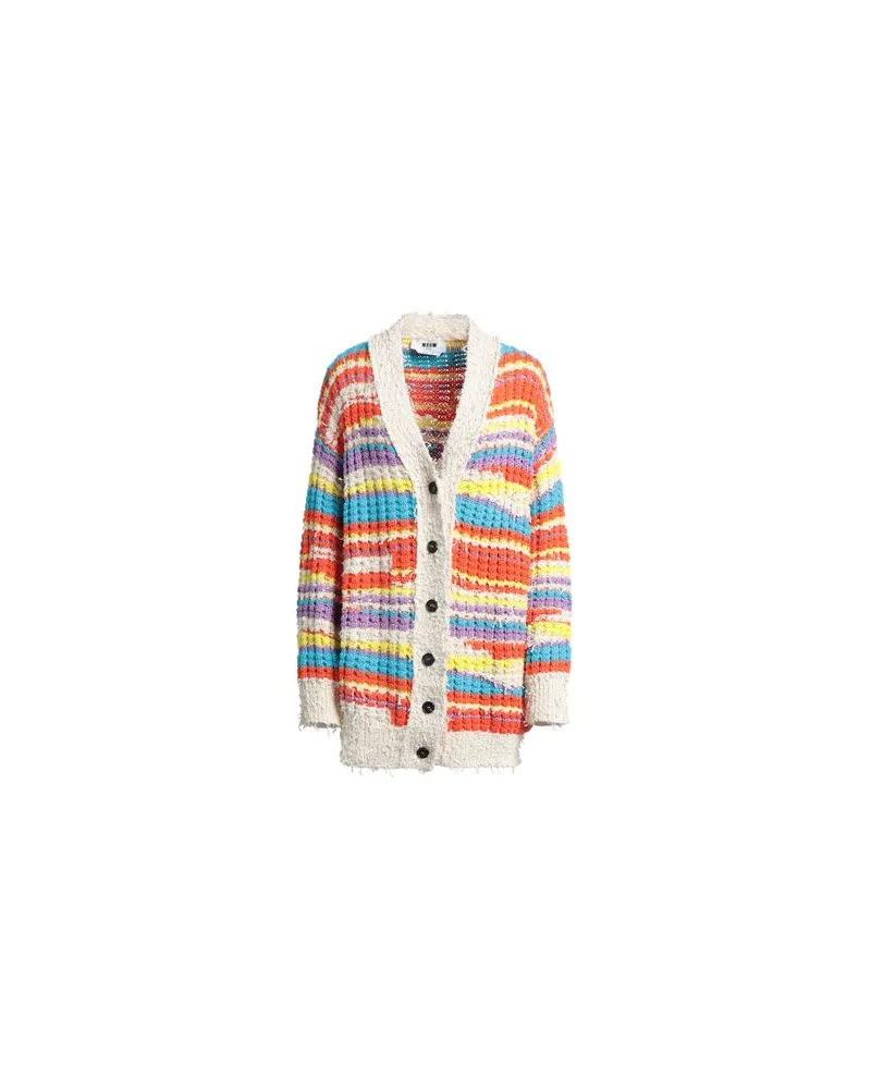 MSGM STRICKWAREN - Strickjackenauf YOOX.COM Elfenbein