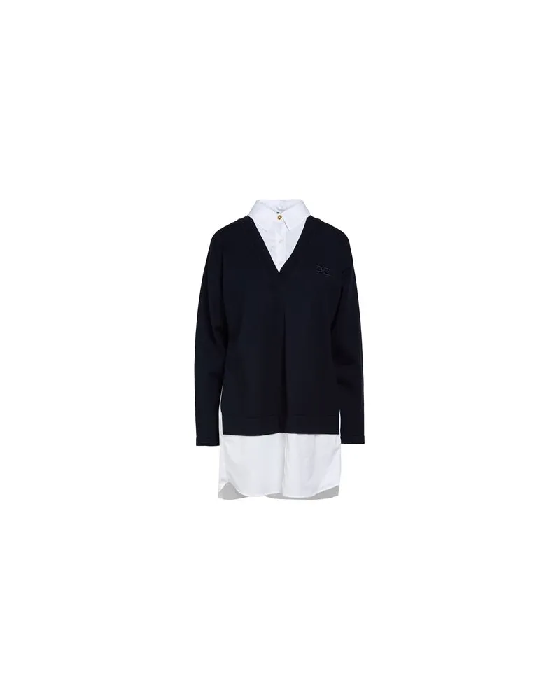 Elisabetta Franchi KLEIDER - Mini-Kleiderauf YOOX.COM Marineblau