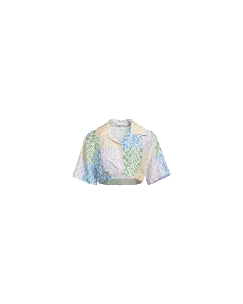 Sandro TOPS - Hemdenauf YOOX.COM Azurblau