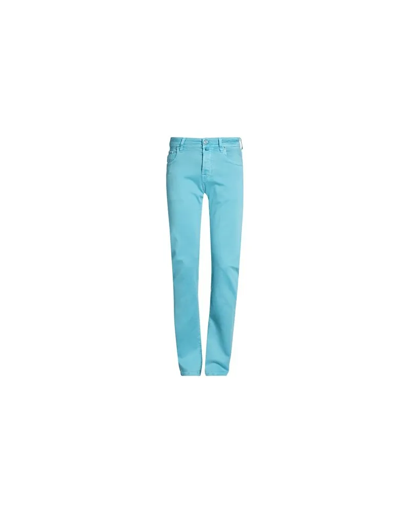 Jacob Cohën HOSEN & RÖCKE - Jeanshosenauf YOOX.COM Azurblau