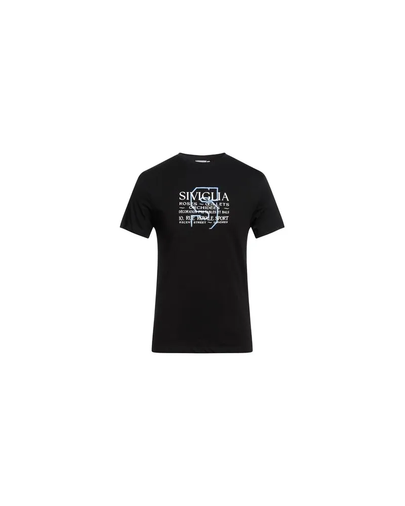 Siviglia TOPS - T-shirtsauf YOOX.COM Schwarz