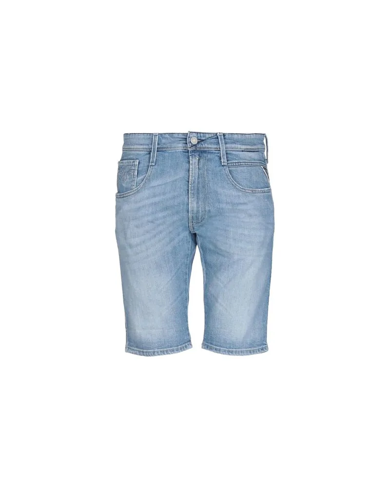 Replay HOSEN & RÖCKE - Jeansshortsauf YOOX.COM Blau