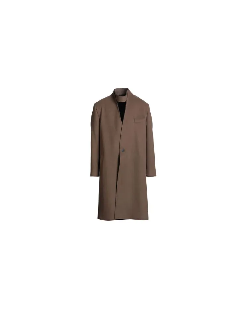 Isabel Benenato JACKEN & MÄNTEL - Mäntelauf YOOX.COM Hellbraun