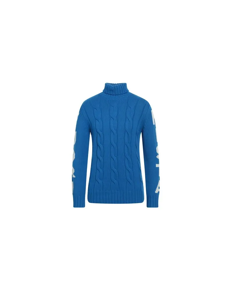 MC2 Saint Barth APRÈS-SKI COLLECTION - STRICKWAREN - Rollkragenpulloverauf YOOX.COM Azurblau