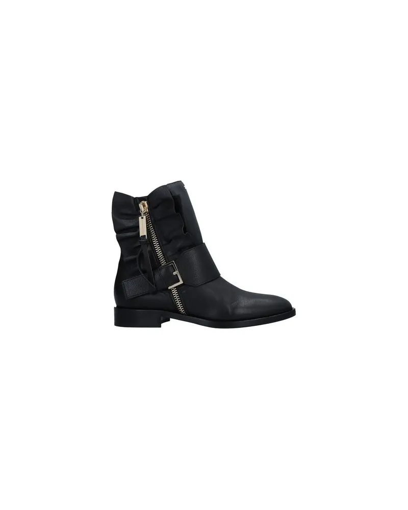 Elisabetta Franchi SCHUHE - Stiefelettenauf YOOX.COM Schwarz