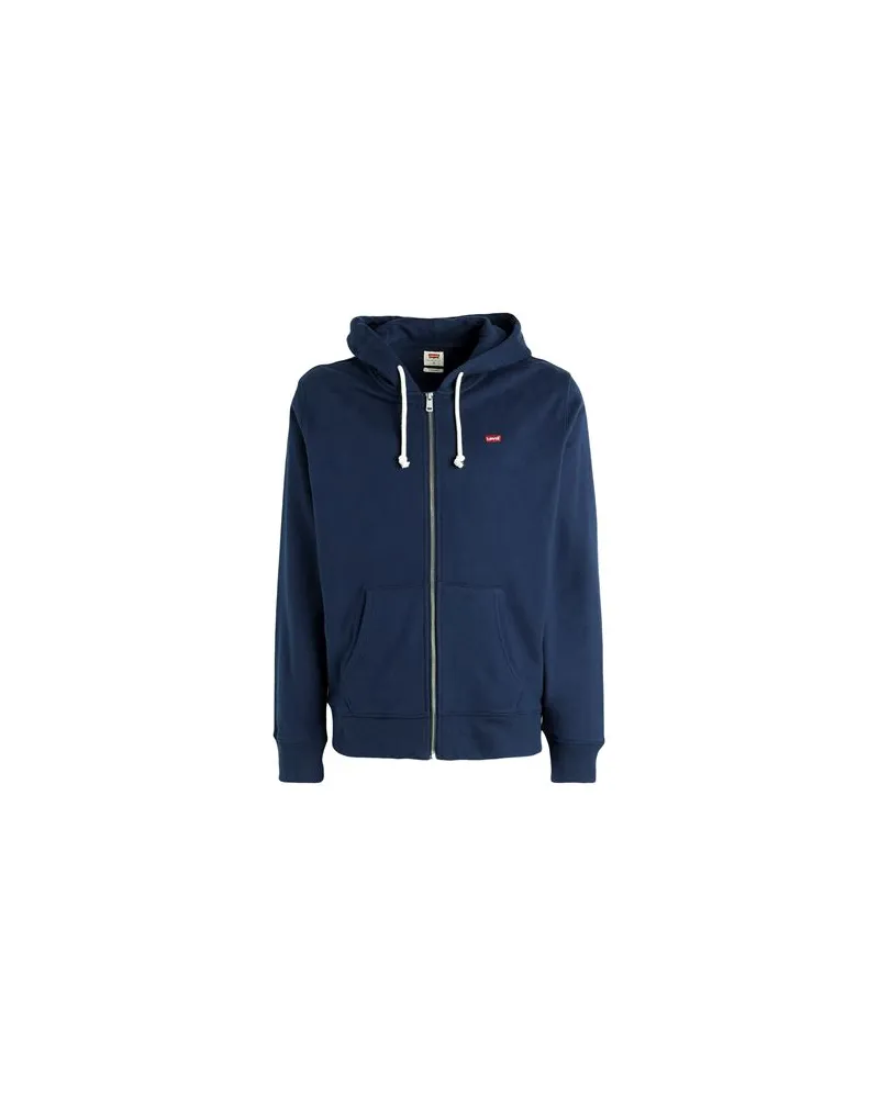 Levi's NEW ORIGINAL ZIP UP  - TOPS - Sweatshirtsauf YOOX.COM Nachtblau