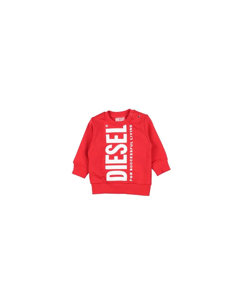 Diesel TOPS - Sweatshirtsauf YOOX.COM Rot