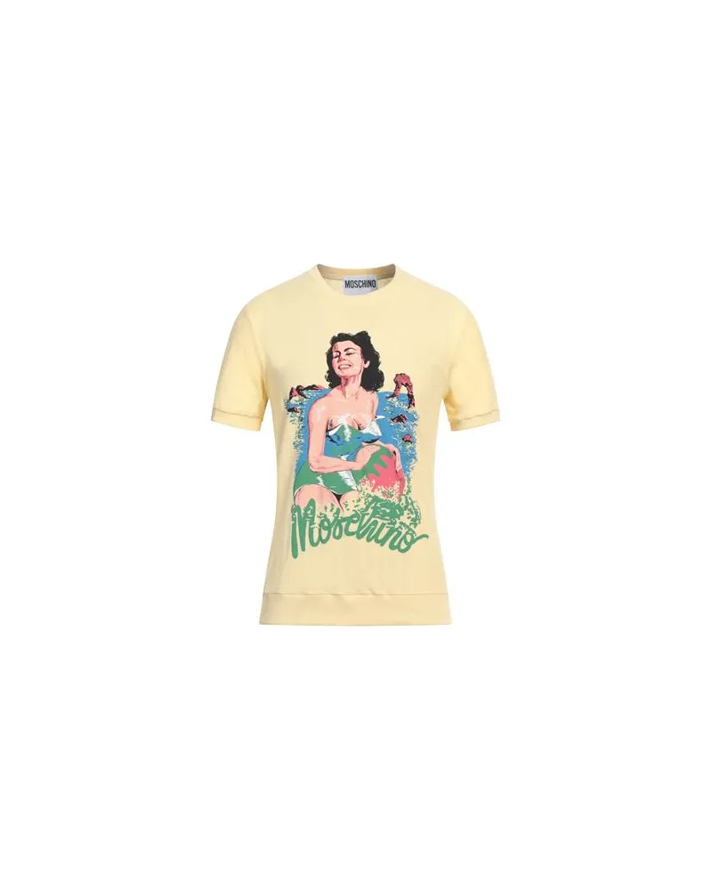 Moschino STRICKWAREN - Pulloverauf YOOX.COM Pastellgelb