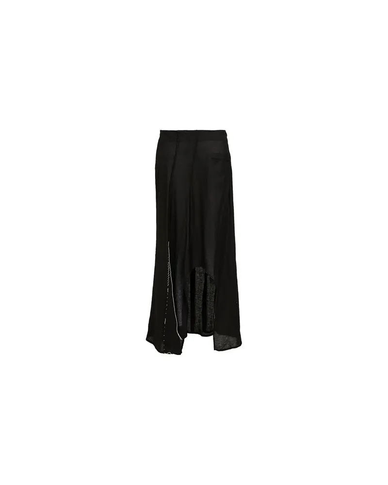 Yohji Yamamoto HOSEN & RÖCKE - Maxi-Röckeauf YOOX.COM Schwarz