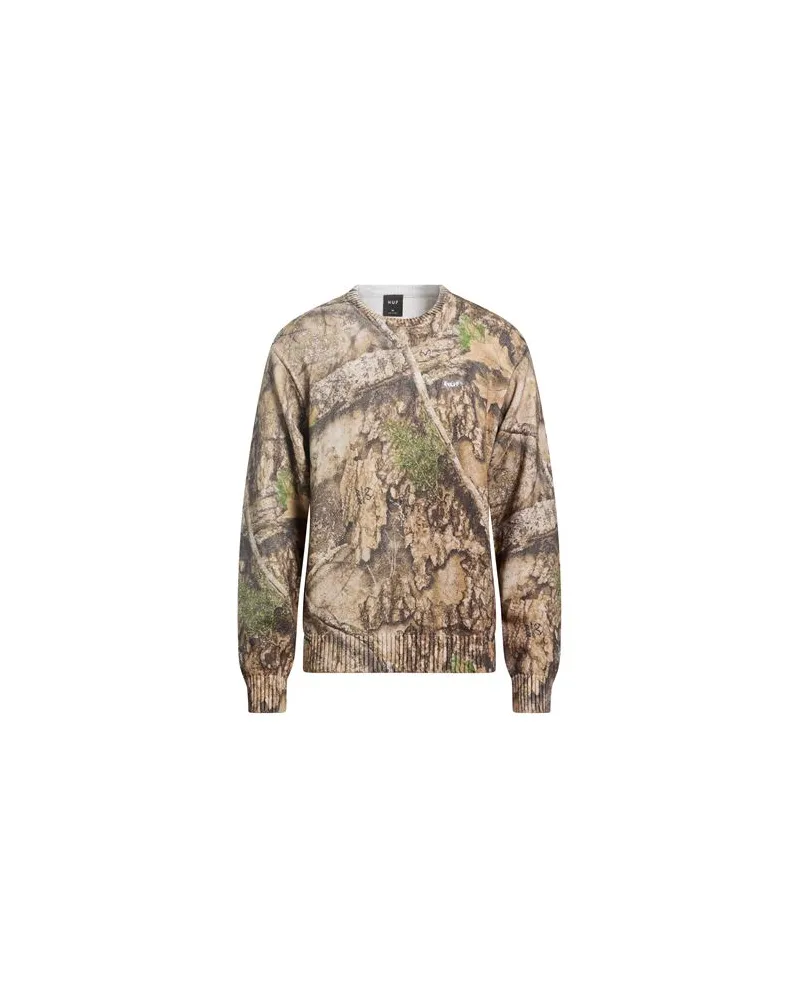 HUF STRICKWAREN - Pulloverauf YOOX.COM Khaki