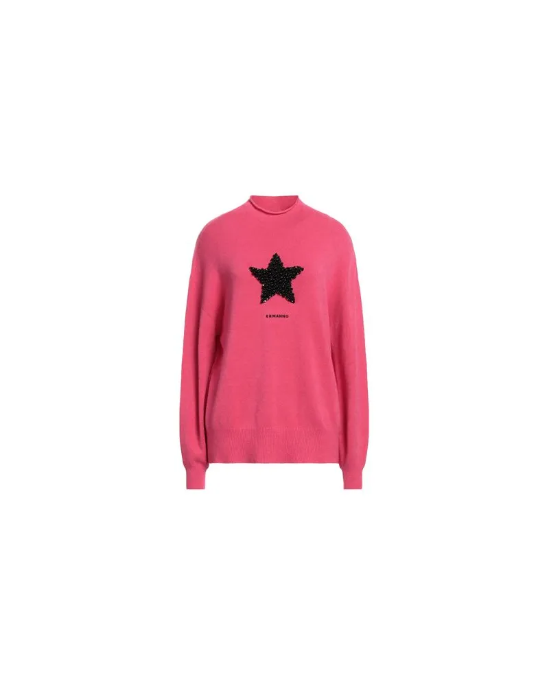 Ermanno Scervino STRICKWAREN - Rollkragenpulloverauf YOOX.COM Fuchsia